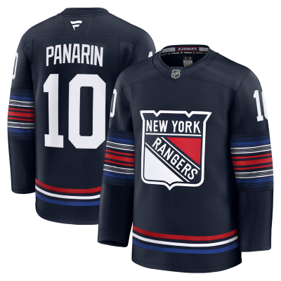 Джерси Artemi Panarin New York Rangers Fanatics Alternate Premium - Navy