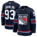 Джерси Mika Zibanejad New York Rangers Fanatics Alternate Premium - Navy