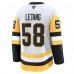 Игровая джерси Pittsburgh Penguins Kris Letang Fanatics White Premium