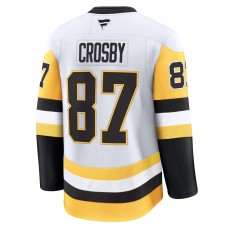 Игровая джерси Pittsburgh Penguins Sidney Crosby Fanatics White Away Premium Игровая джерси Pittsburgh Penguins Sidney Crosby Fanatics White Away Premium