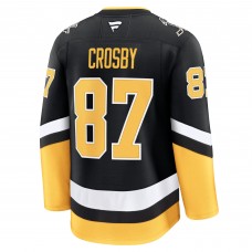 Игровая джерси Pittsburgh Penguins Sidney Crosby Fanatics Black Alternate Premium