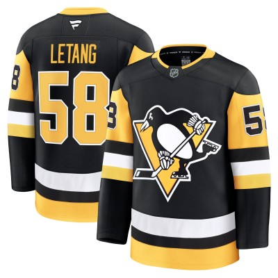 Джерси Kris Letang Pittsburgh Penguins Fanatics Home Premium - Black