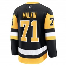 Джерси Evgeni Malkin Pittsburgh Penguins Fanatics Home Premium - Black Джерси Evgeni Malkin Pittsburgh Penguins Fanatics Home Premium - Black