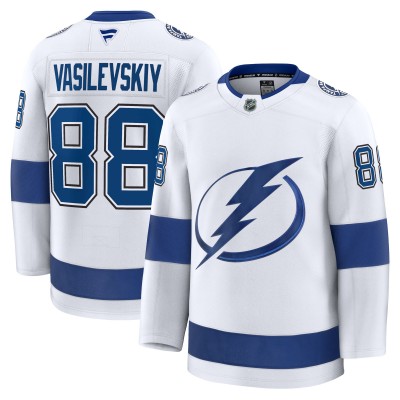 Игровая джерси Tampa Bay Lightning Andrei Vasilevskiy Fanatics White Away Premium