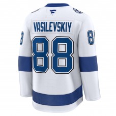 Игровая джерси Tampa Bay Lightning Andrei Vasilevskiy Fanatics White Away Premium Игровая джерси Tampa Bay Lightning Andrei Vasilevskiy Fanatics White Away Premium