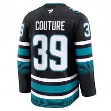 Игровая джерси San Jose Sharks Logan Couture Fanatics Black Alternate Premium