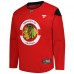 Джерси Chicago Blackhawks Fanatics Red Practice