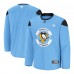 Игровая джерси Pittsburgh Penguins Fanatics Blue Home Practice