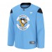 Игровая джерси Pittsburgh Penguins Fanatics Blue Home Practice