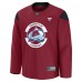 Джерси Colorado Avalanche Fanatics Burgundy Team Practice