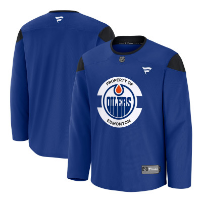 Джерси Edmonton Oilers Fanatics Royal Practice