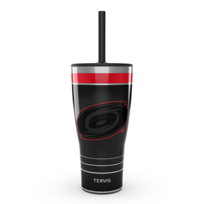Термос Carolina Hurricanes Tervis 30oz. Night Game Stainless Steel with Straw