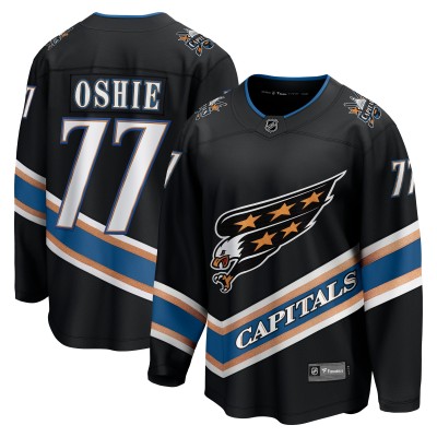 Игровая джерси TJ Oshie Washington Capitals Fanatics Alternate 50th Anniversary Premier Breakaway Player - Black