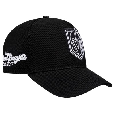 Бейсболка Vegas Golden Knights Pro Standard Paint the City Pinch Front - Black