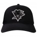 Бейсболка Pittsburgh Penguins Pro Standard Paint the City Pinch Front - Black