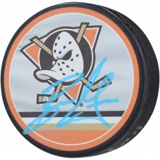 Шайба Ryan Getzlaf Anaheim Ducks Autographed Fanatics Authentic 2022-23 Reverse Retro