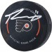 Шайба с автографом Travis Konecny Philadelphia Flyers Fanatics Authentic Official