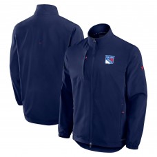 New York Rangers Fanatics Navy Authentic Pro Rink Coaches Full-Zip Jacket New York Rangers Fanatics Navy Authentic Pro Rink Coaches Full-Zip Jacket