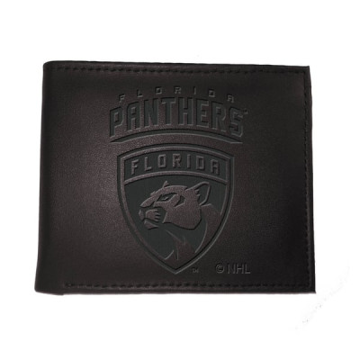 Кошелёк Florida Panthers Black Hybrid Bi-Fold