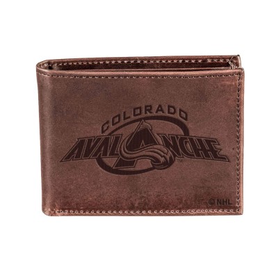 Кошелек Colorado Avalanche Bi-Fold Leather - Brown