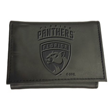 Кошелёк Florida Panthers Black Hybrid Tri-Fold