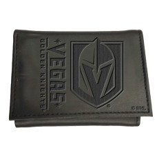 Кошелёк Vegas Golden Knights Black Hybrid Tri-Fold