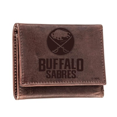 Кошелек Buffalo Sabres Leather Tri-Fold - Brown