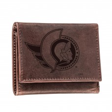 Кошелек Ottawa Senators Leather Tri-Fold - Brown