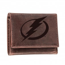 Кошелек Tampa Bay Lightning Leather Tri-Fold - Brown