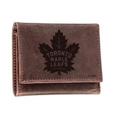Кошелёк Toronto Maple Leafs Leather Tri-Fold - Brown