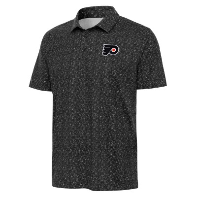 Поло Philadelphia Flyers Antigua Figment - Black