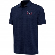 Поло Washington Capitals Antigua Heather Navy Layout