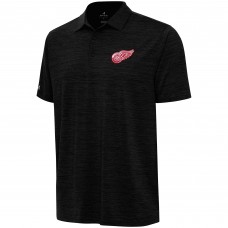 Поло Detroit Red Wings Antigua Layout - Heather Black