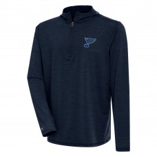 Толстовка St. Louis Blues Antigua Tidy Quarter-Zip - Heather Navy
