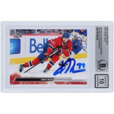 Kirby Dach Montreal Canadiens Autographed 2022-23 Upper Deck Extended Series #574 Beckett Fanatics Witnessed Authenticated 10 Card