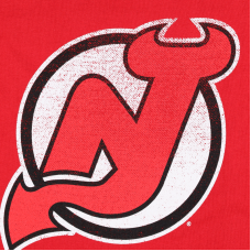 Женская футболка с длинным рукавом New Jersey Devils Jack Hughes Profile Red Plus Size Distressed Printed Name & Number Женская футболка с длинным рукавом New Jersey Devils Jack Hughes Profile Red Plus Size Distressed Printed Name & Number