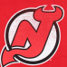 Женская футболка с длинным рукавом New Jersey Devils Jack Hughes Profile Red Plus Size Distressed Printed Name & Number