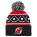 Джерси для дошкольника New Devils Black Faceoff Cuffed Knit Hat with Pom