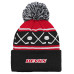 Джерси для малыша New Devils Black Face-Off Cuffed Knit Hat with Pom