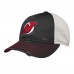 Подростковая New Jersey Devils Black Slouch Trucker Adjustable Hat