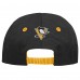 Малышам Pittsburgh Penguins Black My First Tail Sweep Slouch Flex Hat