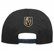Малышам Vegas Golden Knights Black My First Tail Sweep Slouch Flex Hat