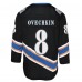 Подростковая Washington Capitals Alexander Ovechkin Black Alternate 50th Anniversary Premier Player Jersey