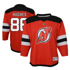 Джерси для малыша New Devils Jack Hughes Red Home Replica