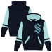 Preschool Seattle Kraken Navy Face Off Full-Zip Hoodie