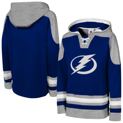 Толстовка Подростковая Tampa Bay Lightning Blue Ageless Must Have Home V-Neck