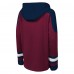 Толстовка Подростковая Colorado Avalanche Burgundy Ageless Must Have Home V-Neck
