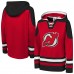 Подростковая New Jersey Devils Red Ageless Must Have Home V-Neck Pullover Hoodie