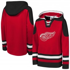 Толстовка Detroit Red Wings Youth Ageless Must Have Home V-Neck - Red