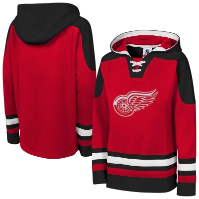 Толстовка Detroit Red Wings Youth Ageless Must Have Home V-Neck - Red